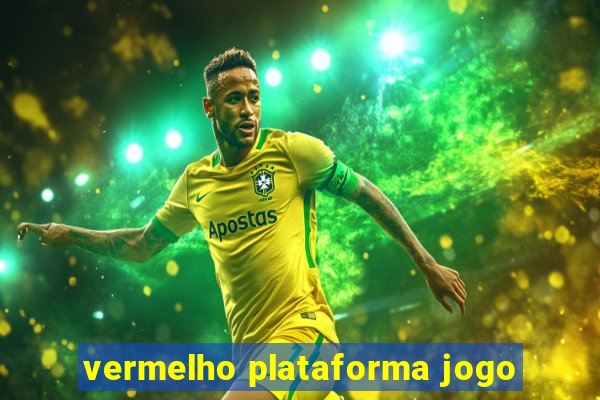 vermelho plataforma jogo